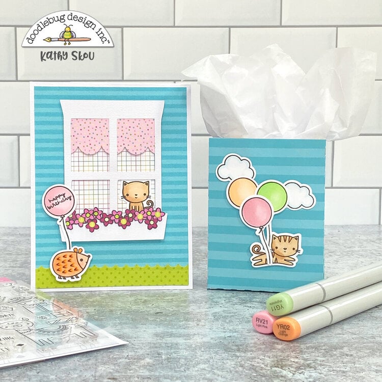 Doodlebug Design | Hey Cupcake Card &amp; Gift Bag