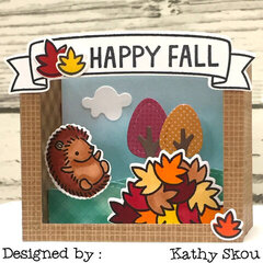 Happy Fall Box Card