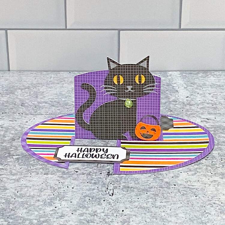 Lori Whitlock | Halloween Black Cat Card Gift Set