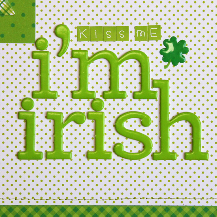 *** Doodlebug Design *** Kiss Me, I&#039;m Irish