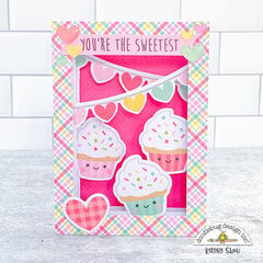 Doodlebug Design | You're the Sweetest Shadow Box Card