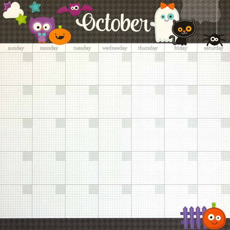 *** Doodlebug Design *** Daily Doodles Perpetual Calendar with cling stickers