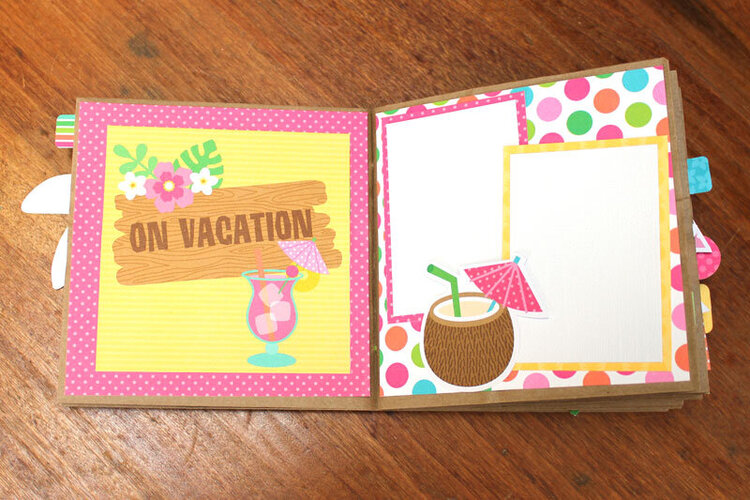 *** Doodlebug Design *** Fun in the Sun Paper Bag Mini Album