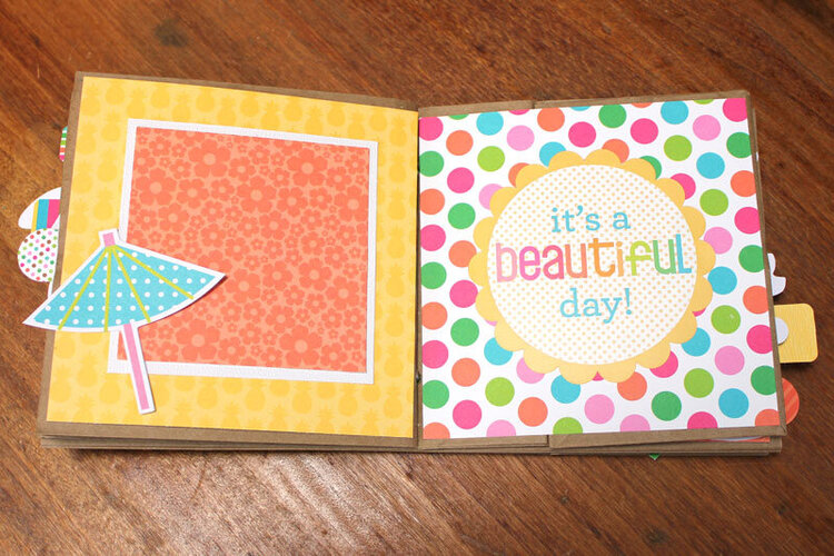 *** Doodlebug Design *** Fun in the Sun Paper Bag Mini Album