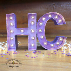 *** Doodlebug Design *** Lilac Marquee Lights