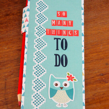 Lori Whitlock:  To Do Notepad