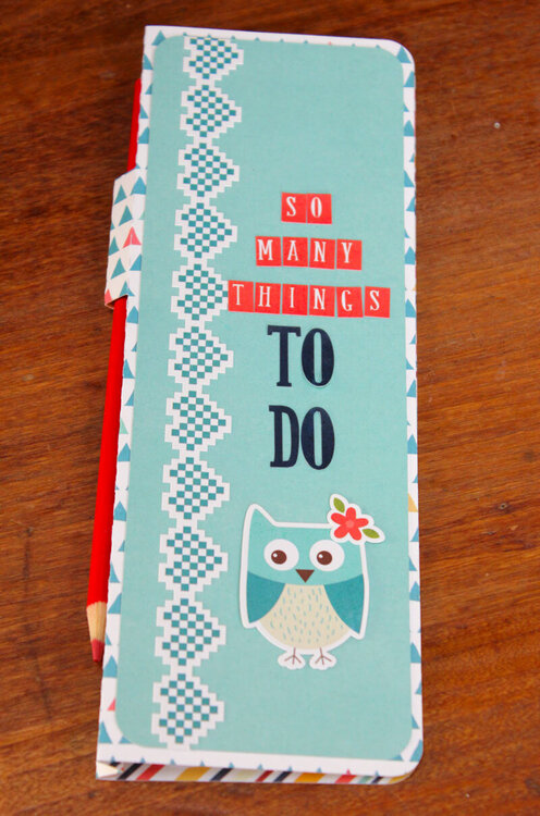 Lori Whitlock:  To Do Notepad