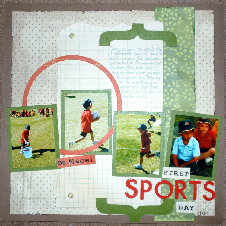 First Sports Day