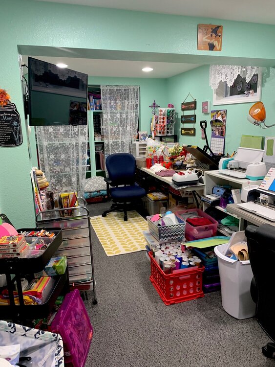 Cleaned my Craft Room 2019