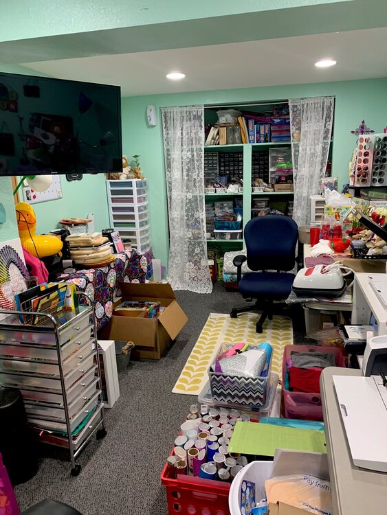 Cleaned Scrapbook Room 2019