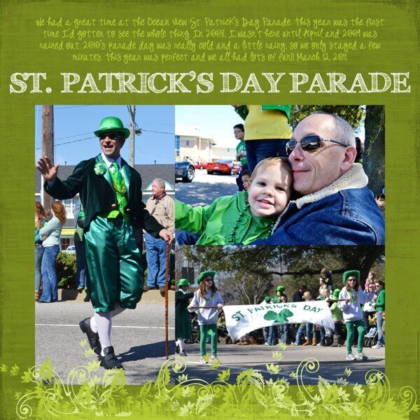 St. Patrick&#039;s Day - Carina Gardner CT April 2011