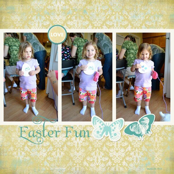Easter Fun - Carina Gardner CT April 2012