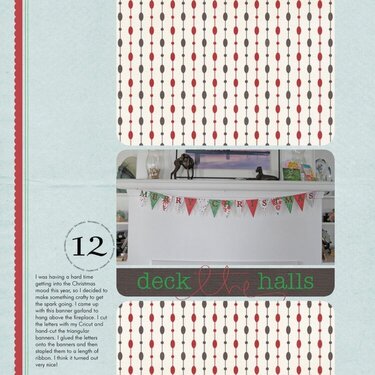 25 Days of Templates - Day 12 - Deck the Halls
