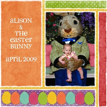 Alison &amp; the Easter Bunny