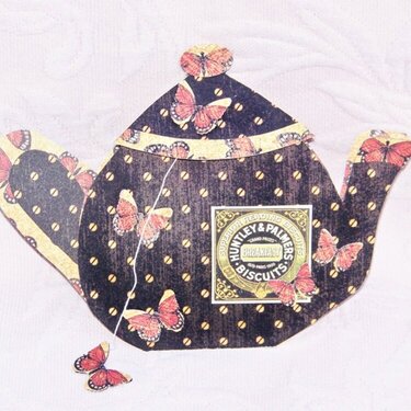 Graphic 45 Teapot Card