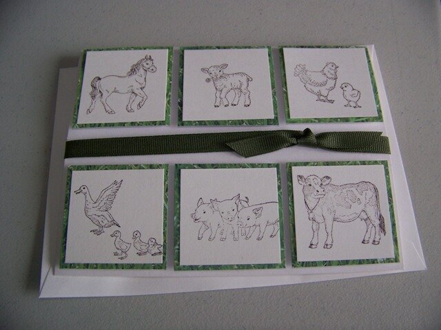 Farm Animals Card