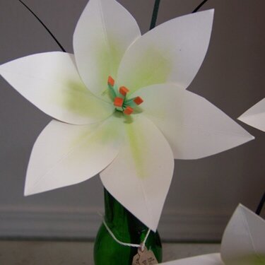 Paper Easter Lilly