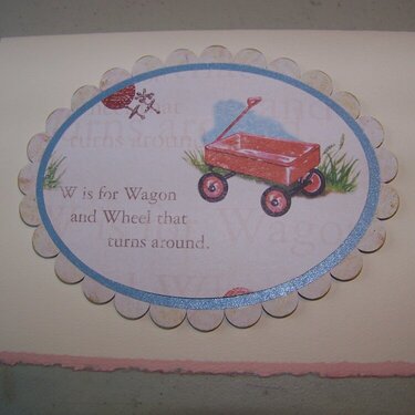 Little Red Wagon Card