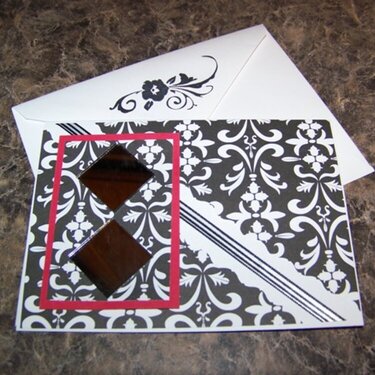 Mirrored Boxed card Set - Card #3