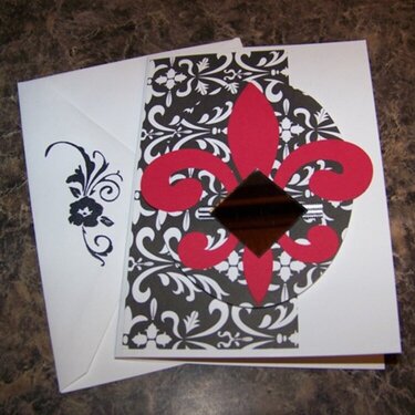 Mirrored Boxed card Set - Card #1