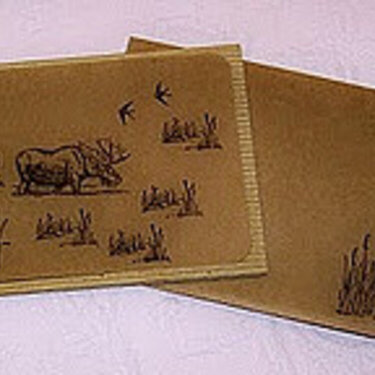 Masculine Moose Card