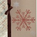 snowflake card