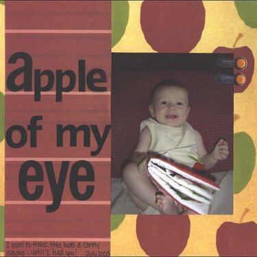 ~ apple of my eye ~