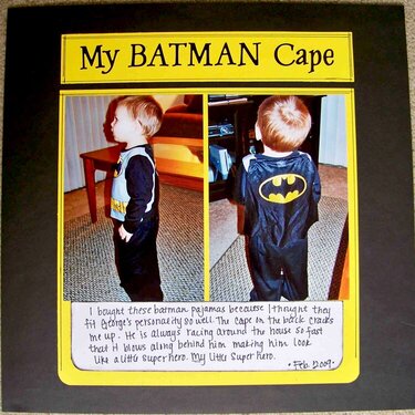 My Batman Cape