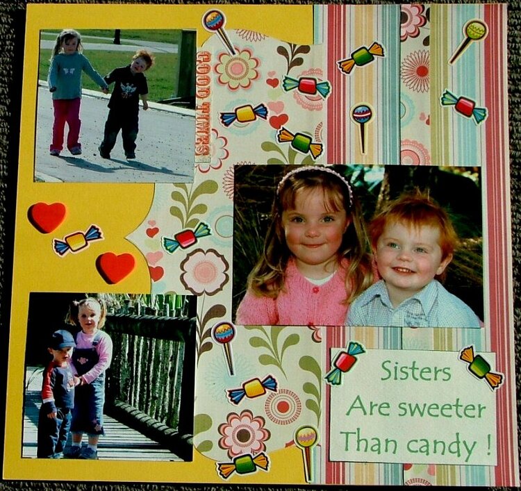 sisters are sweeter than candy !