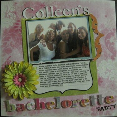 Colleen&#039;s Bachelorette Party