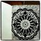 Black and white Mandala