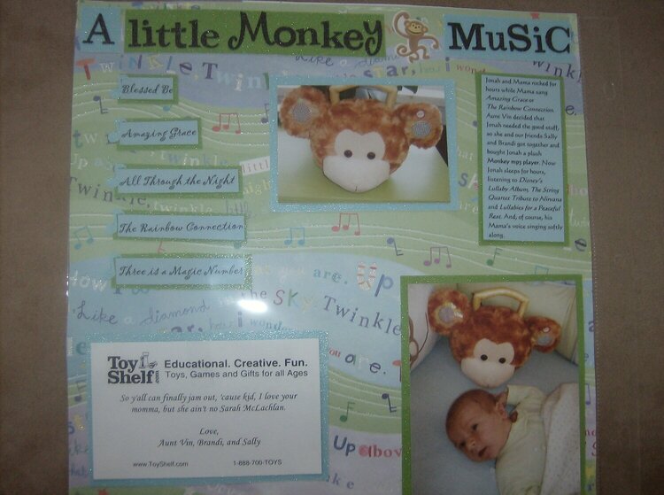 A Little Monkey Music