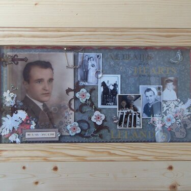 Always in our HEARTS ~ Forever in our MEMORIES - Shadow box