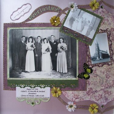 always everlasting love ~Mom&#039;s Family Wall Album
