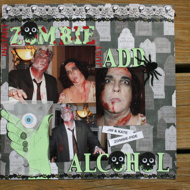 Instant ZOMBIE Just ADD ALCOHOL