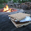 s'mores by the fire