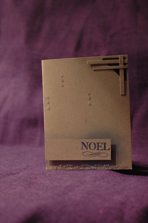 Noel Corner Card