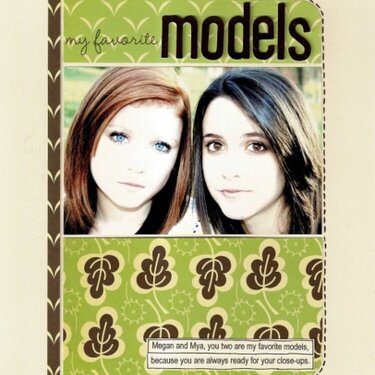 -My Favorite Models-*Write.Click.Scrapbook*-