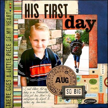 His First Day
