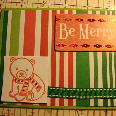 Be Merry--Xmas Card