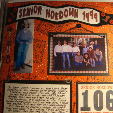 Senior Hoedown 1999