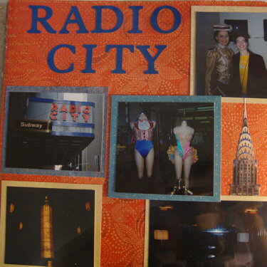 Radio City in NYC