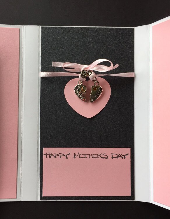 Mother&#039;s Day Card open
