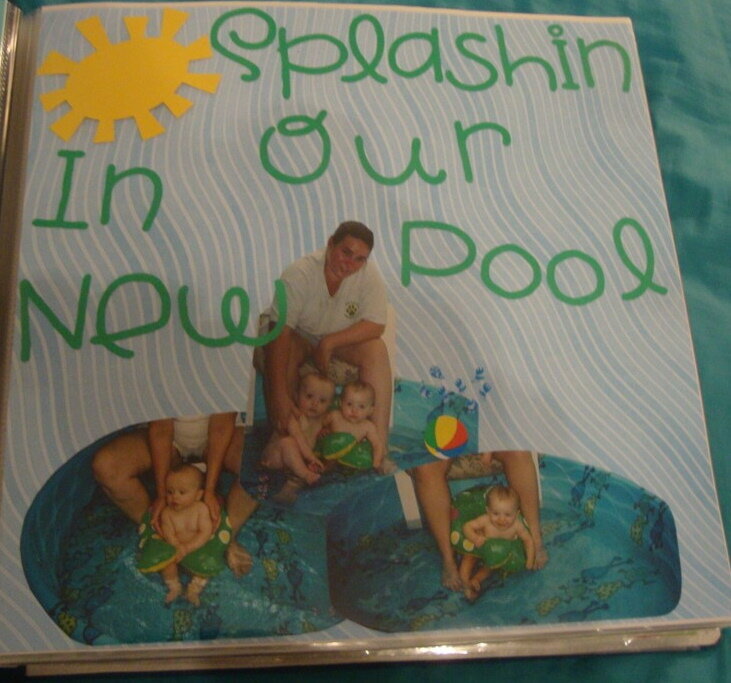 Splashingin our Pool