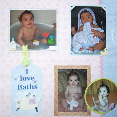 I love baths