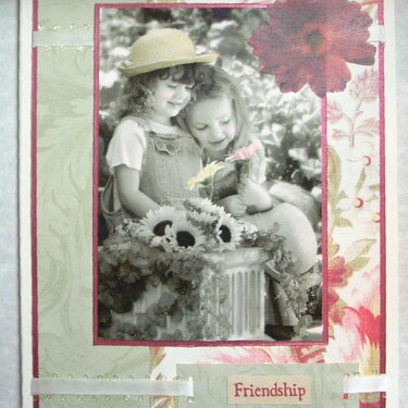 Vintage Frienship card