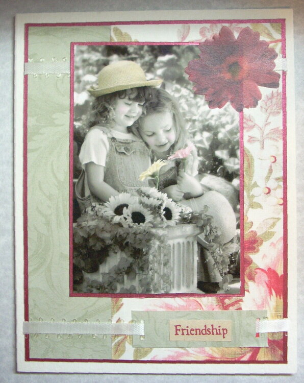Vintage Frienship card