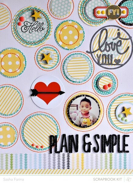 Plain &amp; Simple *Studio Calico February Kit*