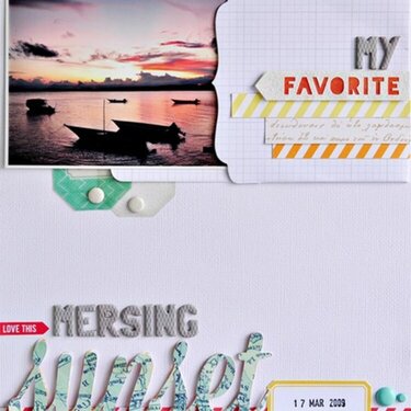 Mersing Sunset *Studio Calico December Kit*