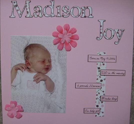 Madison Joy was born